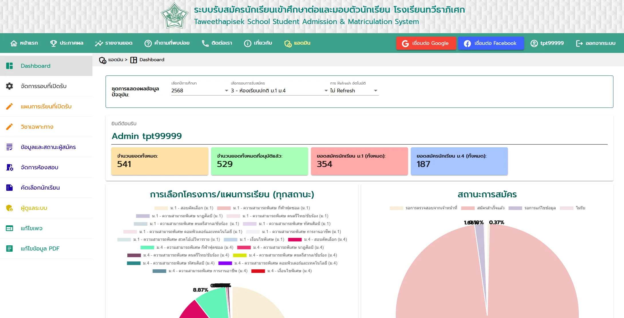Taweethapisek-Admission (TP-Admission) ภาพที่ 2